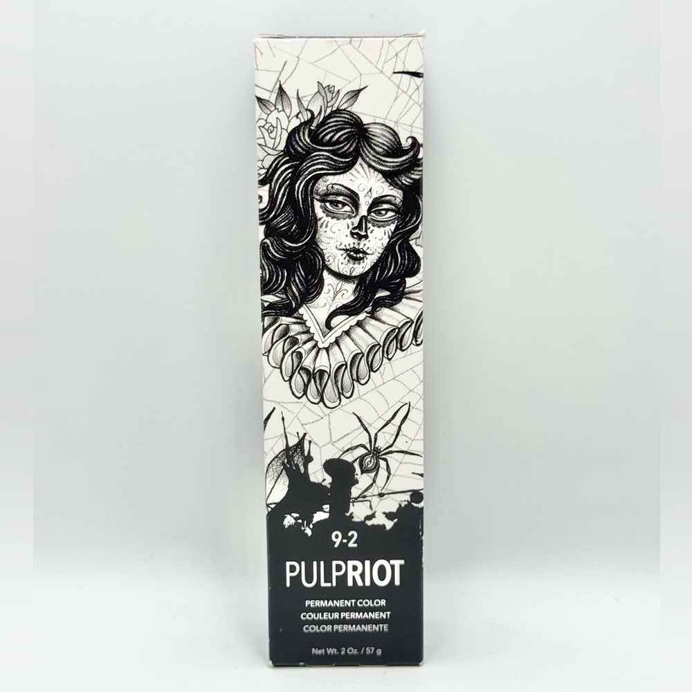 Pulp Riot Permanent Hair Color 9-2 Violet 2 oz. New Sealed